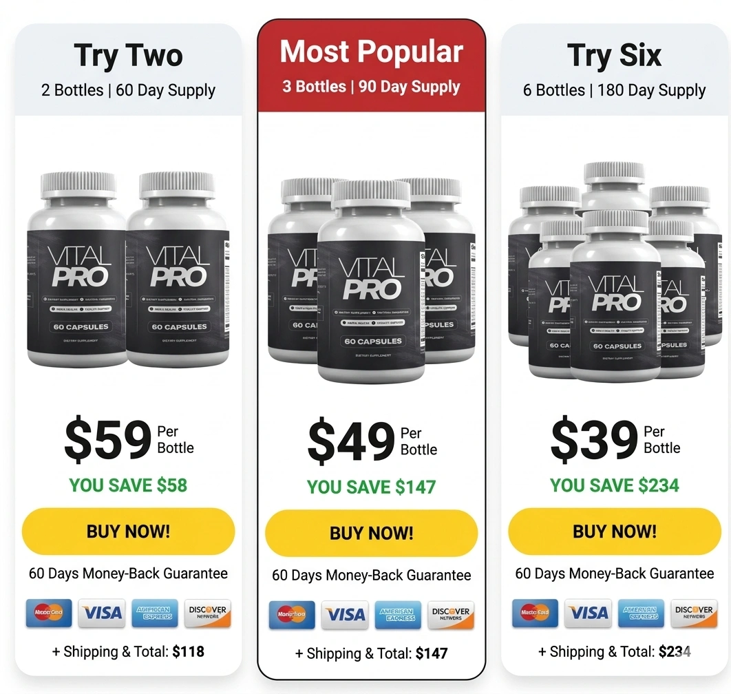 VitalPro  Pricing Details